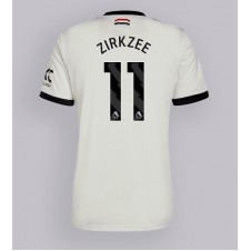 Manchester United Joshua Zirkzee #11 Tredjedrakt 2024-25 Kortermet